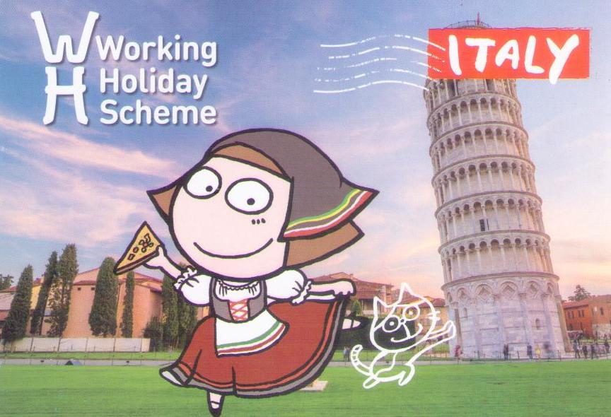 Working Holiday Scheme – Italy (Hong Kong)
