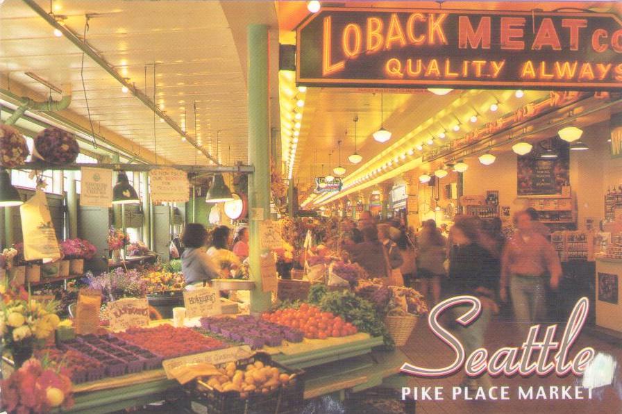 Pike Place Market, Seattle (Washington, USA)