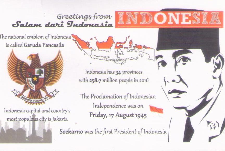 Greetings from/Salam dari Indonesia