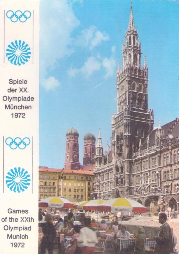 Munich – 1972 Olympics, St. Mary’s Square, City Hall, Cathedral (Germany)