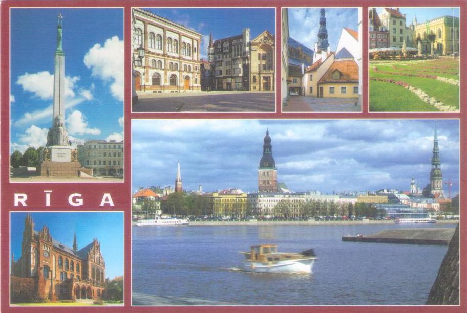 Riga, multiple views