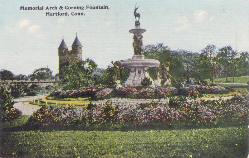 Corning Fountain, Hartford (Connecticut, USA)