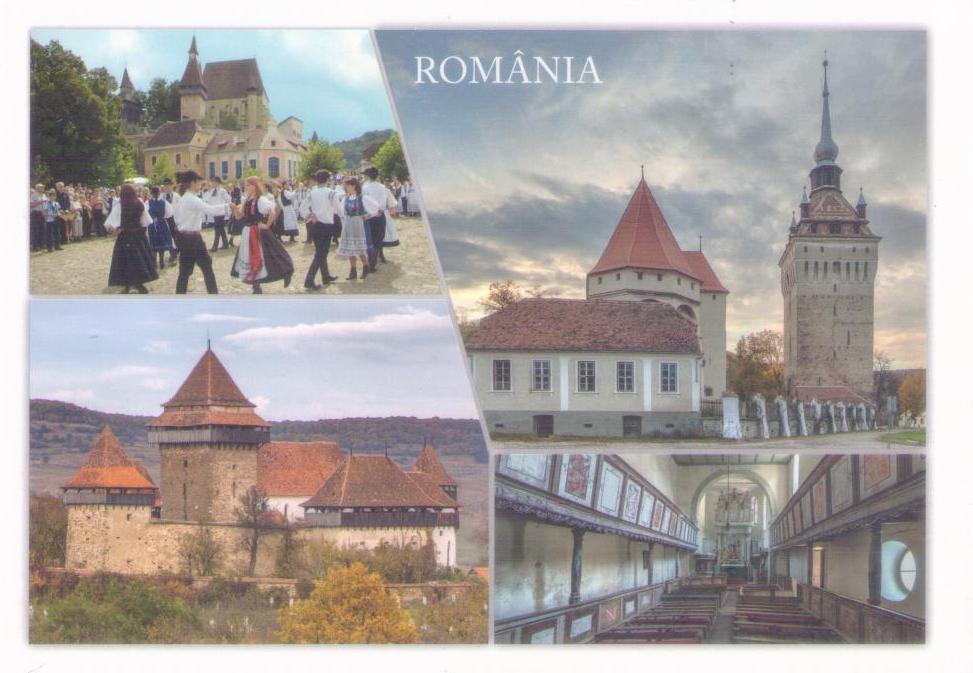 Transylvania, villages with fortified churches (Romania)