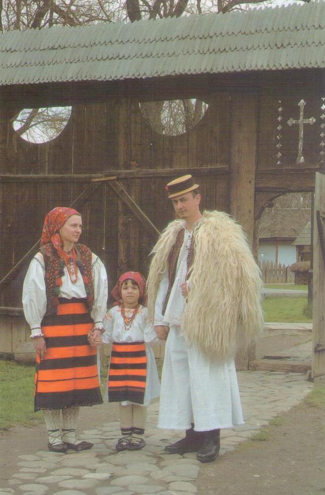 Bucharest, National Village Museum “Dimitrie Gusti”, Maramureș costume