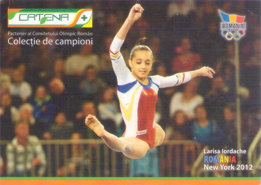Olympics gymnastic champions – Larisa Iordache