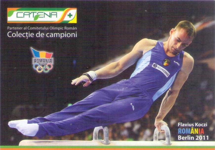 Olympics gymnastics champions – Flavius Koczi (Romania)