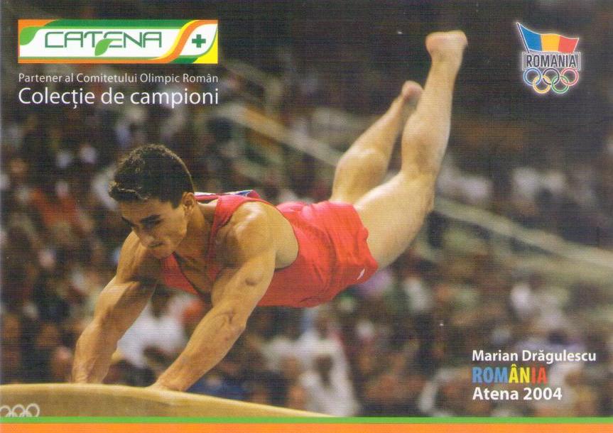 Olympics gymnastics champions – Marian Drăgulescu (Romania)