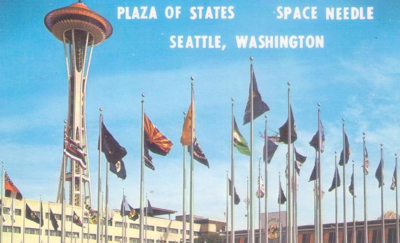 Seattle, Plaza of States, Space Needle