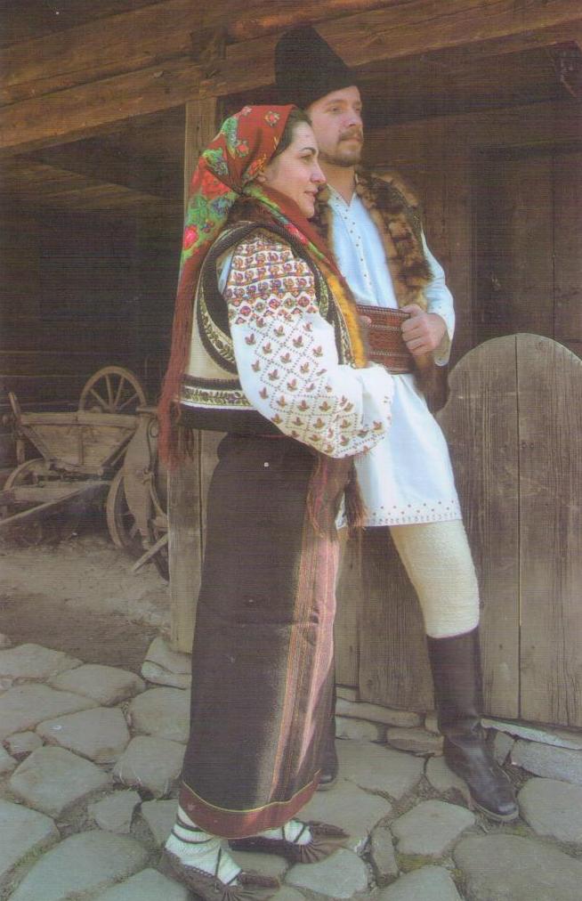 Bucharest, National Village Museum “Dimitrie Gusti,” Câmpulung Moldovenesc costume