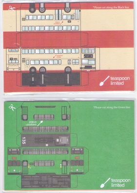 Teaspoon Tram and Bus Series (2 items)