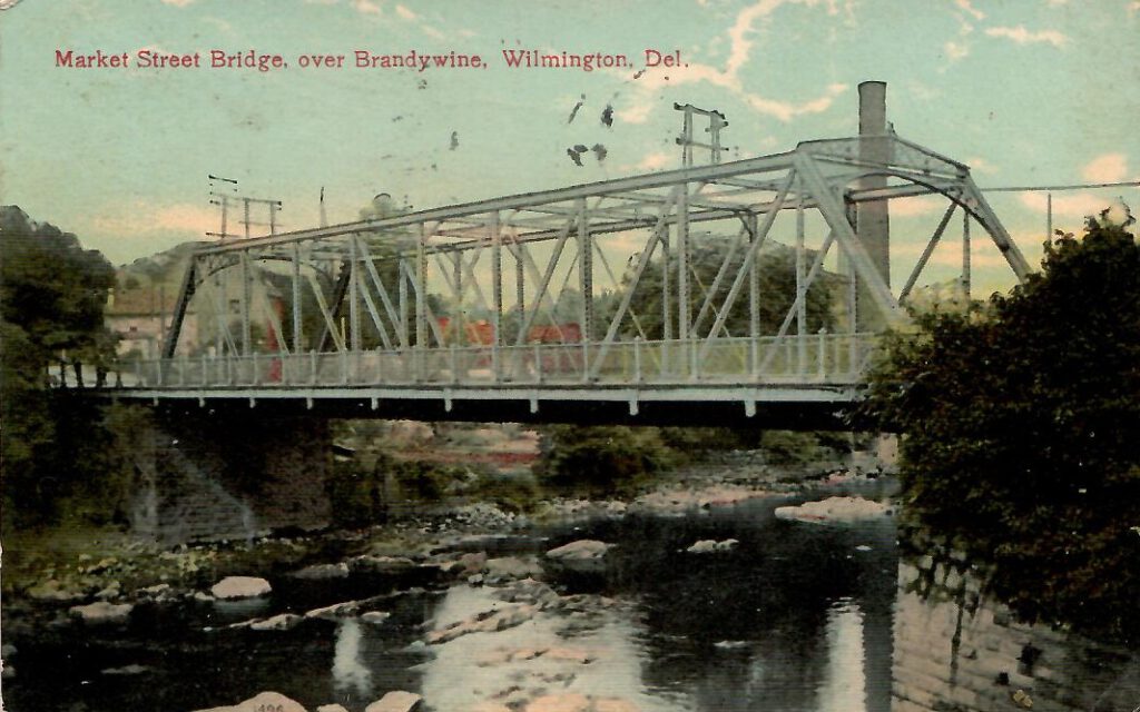 Market Street Bridge, over Brandywine, Wilmington (Delaware, USA)