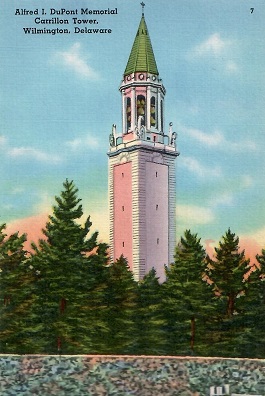 Wilmington, Alfred I. DuPont Memorial Carrillon Tower