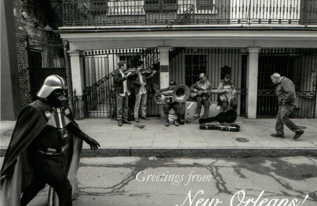 Greetings from New Orleans! (sidewalk band) (Louisiana, USA)