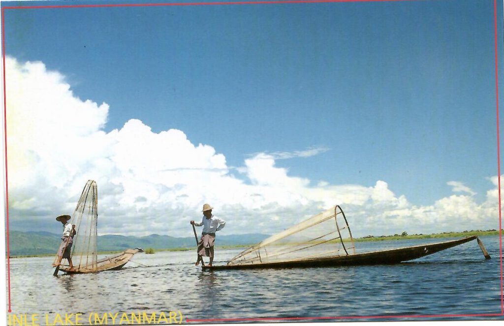 Inle Lake, leg rowers (Myanmar)