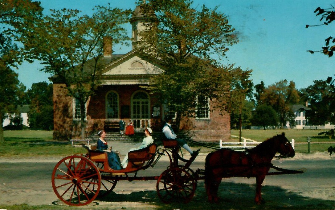 Courthouse of 1770, Williamsburg (Virginia, USA)