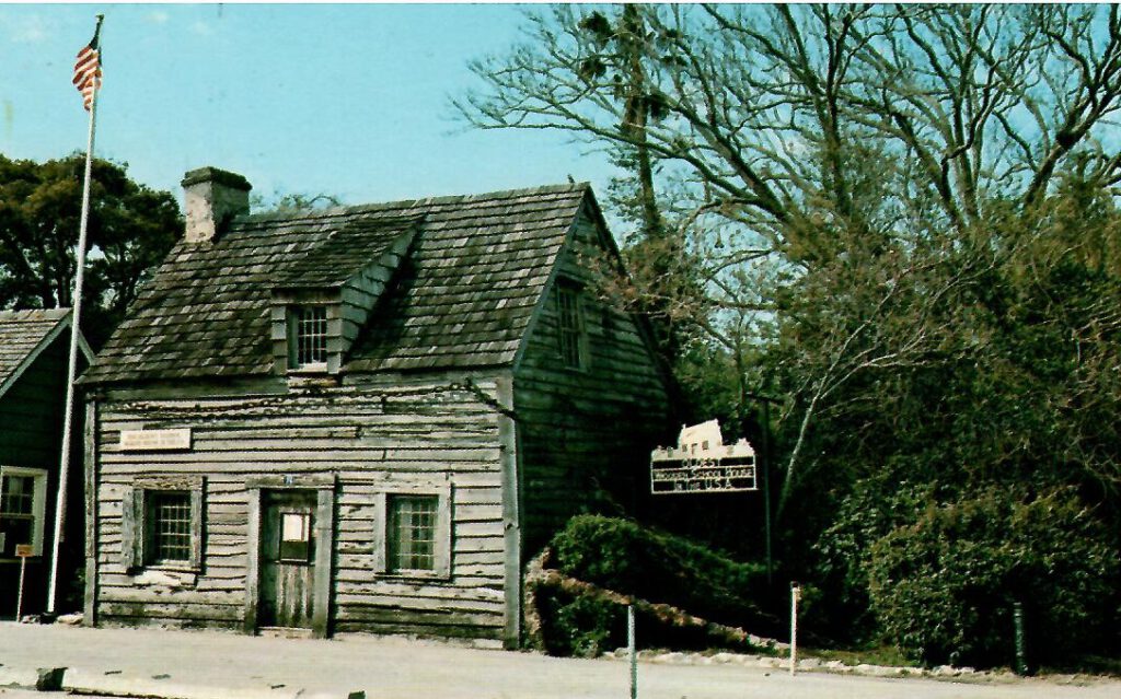 St. Augustine, Oldest wooden school house (Florida, USA)