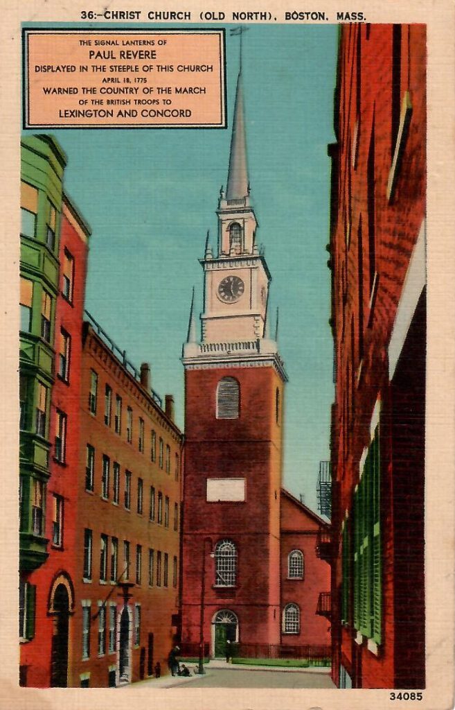 Boston, Christ Church (Old North) (Massachusetts, USA)