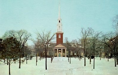 Boston, Memorial Church at Harvard University