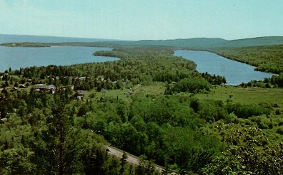 Copper Harbor, Lake Fanny Hoe and Lake Superior