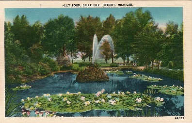 Detroit, Belle Isle, Lily Pond