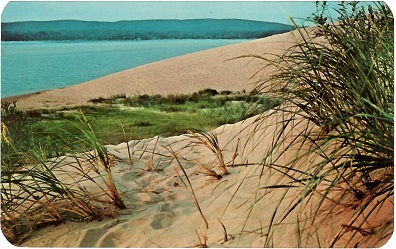 West Michigan sand dunes