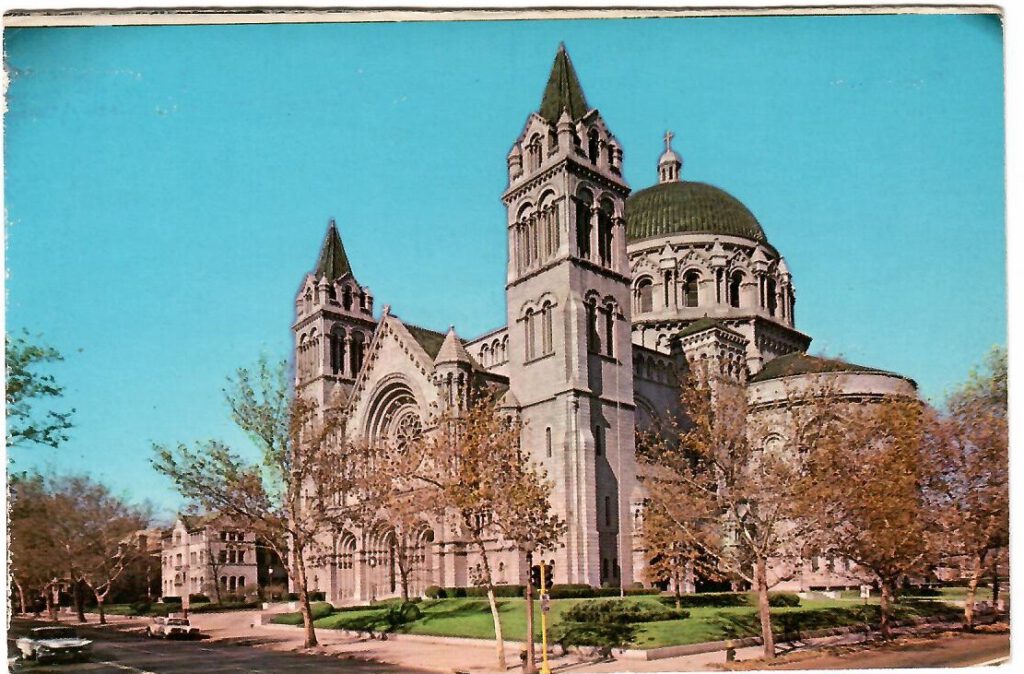 The New Cathedral of St. Louis (Missouri, USA)