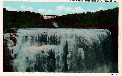 Letchworth State Park, Middle Falls