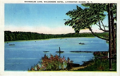 Livingston Manor, Shandelee Lake, Waldemere Hotel