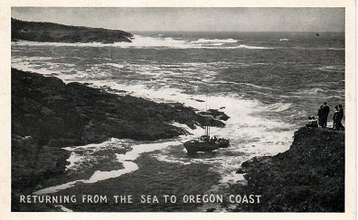 Returning from the Sea to Oregon Coast