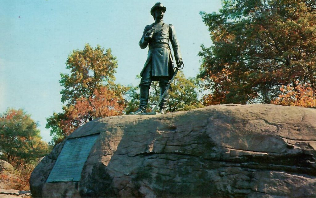Gettysburg, Warren Monument (Pennsylvania, USA)