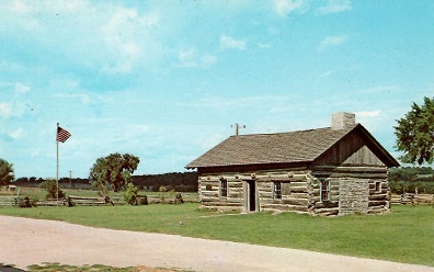 Grand Isle, Jebediah Hyde, Jr., Pioneer Log Cabin