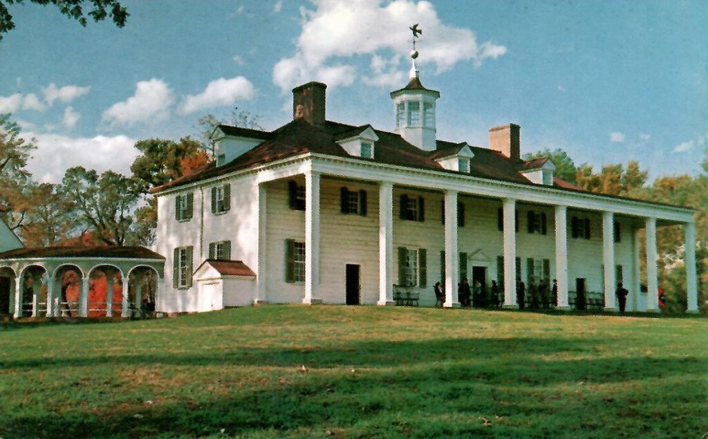 Mount Vernon, East Front (Virginia, USA)