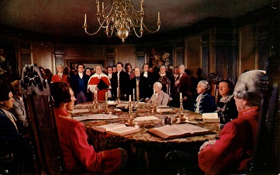 Williamsburg, Royal Governor Dismisses the Virginia House of Burgesses