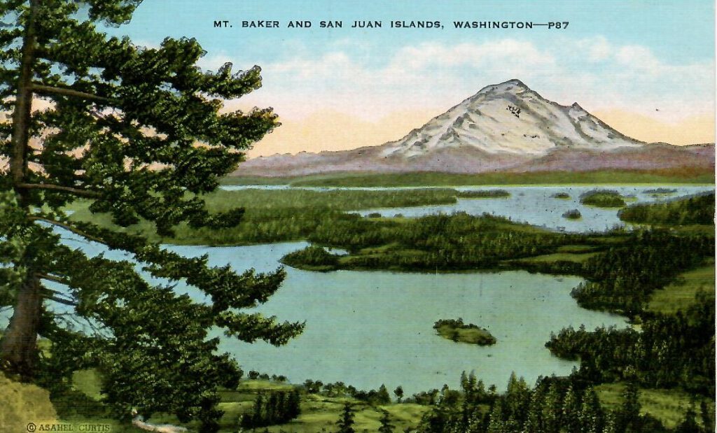 Mt. Baker and San Juan Islands (Washington, USA)