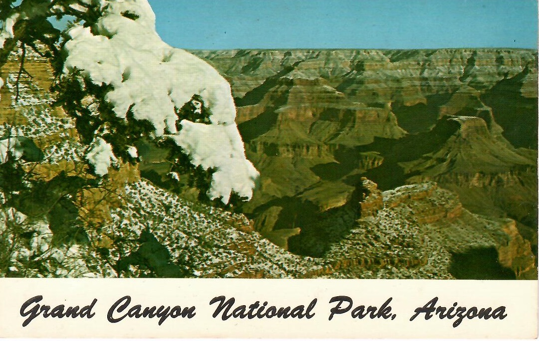 Grand Canyon, Winter View from the South Rim (Arizona, USA)