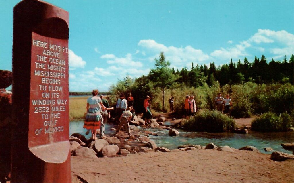 Itasca State Park, Headwaters of the Mississippi River (Minnesota, USA)