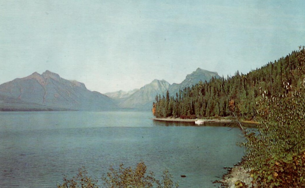 Glacier National Park, McDonald Lake (Montana, USA)