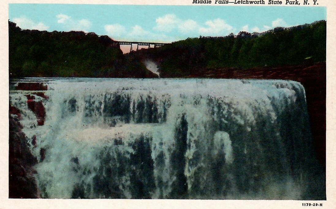 Letchworth State Park, Middle Falls (New York, USA)