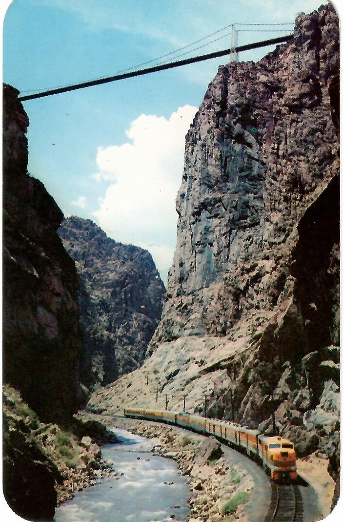 Canon City, Royal Gorge, Diesel Train (Colorado, USA)