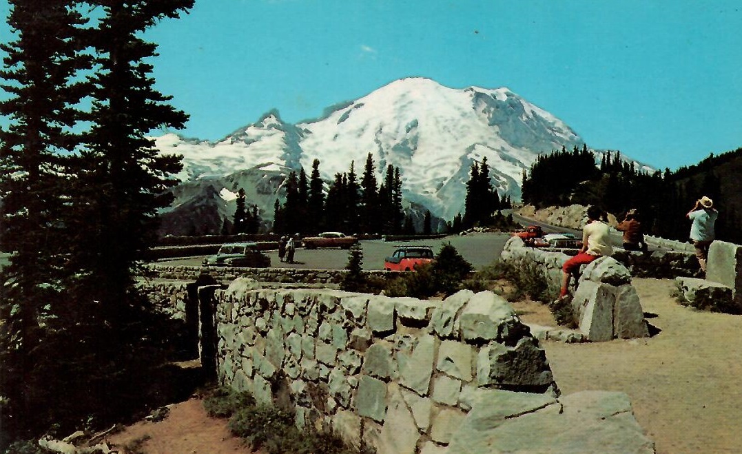 Mount Rainier from Observation Point (Washington, USA)