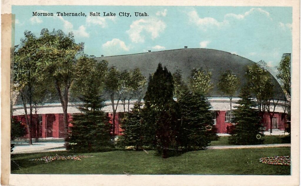 Salt Lake City, Mormon Tabernacle (Utah, USA)