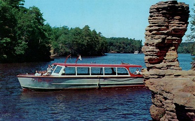 Wisconsin Dells, Chimney Rock, The “Badger”