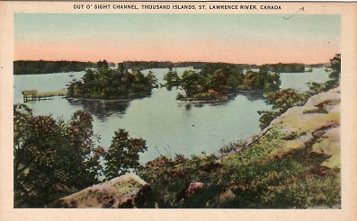 Out ‘o Sight Channel, Thousand Islands, St. Lawrence River