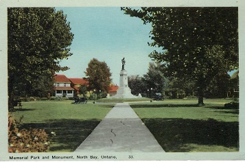 North Bay (ON), Memorial Park and Monument