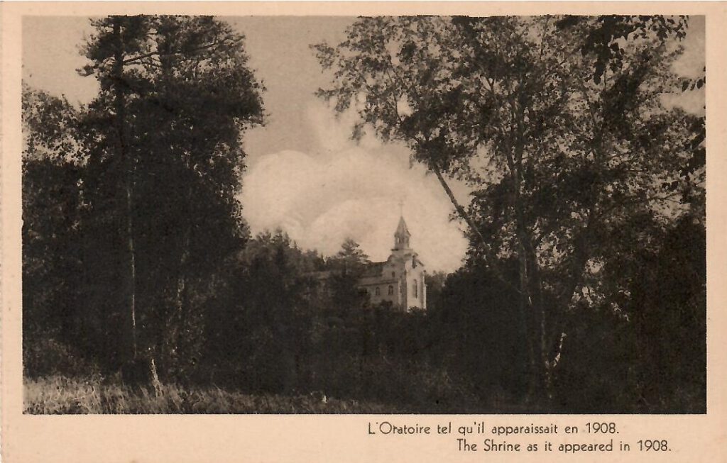 Montreal, Saint Joseph’s Oratory in 1908 (Canada)