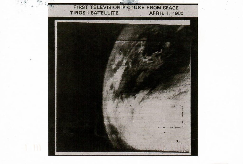 First Television Picture from Space