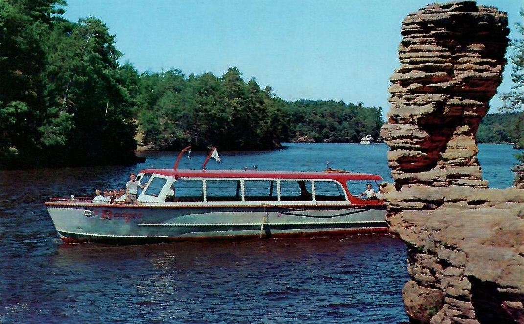 Wisconsin Dells, Chimney Rock, The “Badger” (USA)