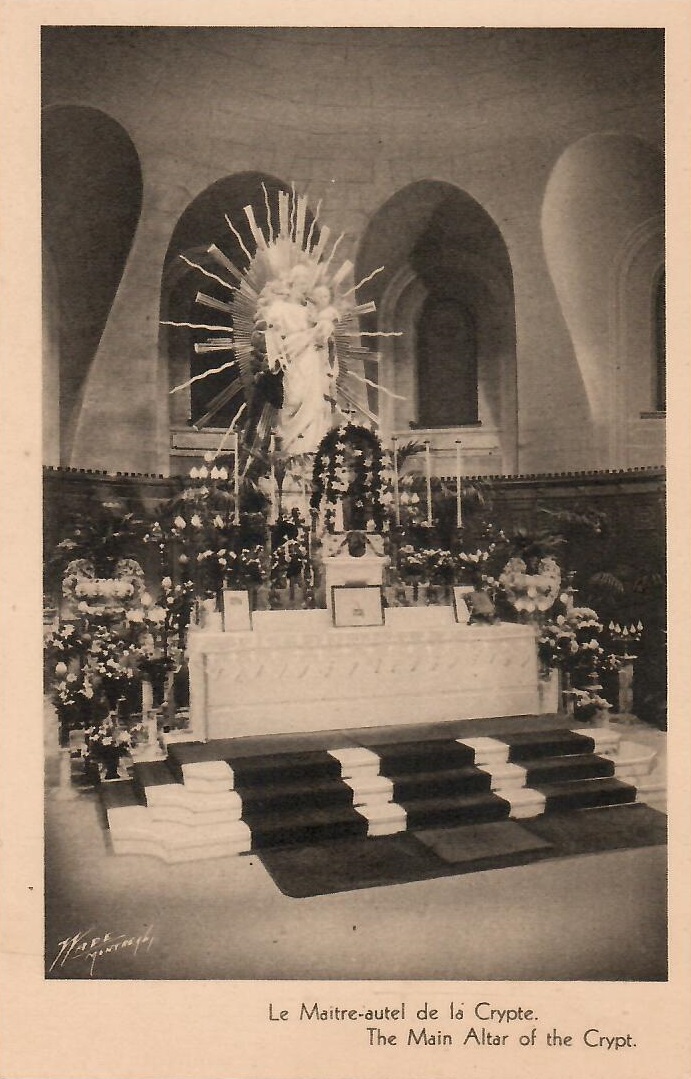 Montreal, Saint Joseph’s Oratory, The Main Altar of the Crypt (Canada)