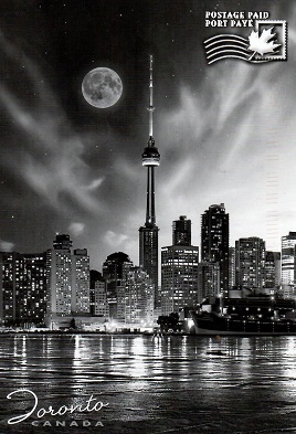 Toronto, view of the twinkling lights