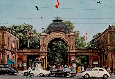 Copenhagen, The Entrance to Tivoli